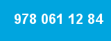 978 061 12 84 978 061 12 84